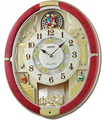 Seiko Wanduhr Motion QXM366S Wall clock With Chime : Amazon.co.uk